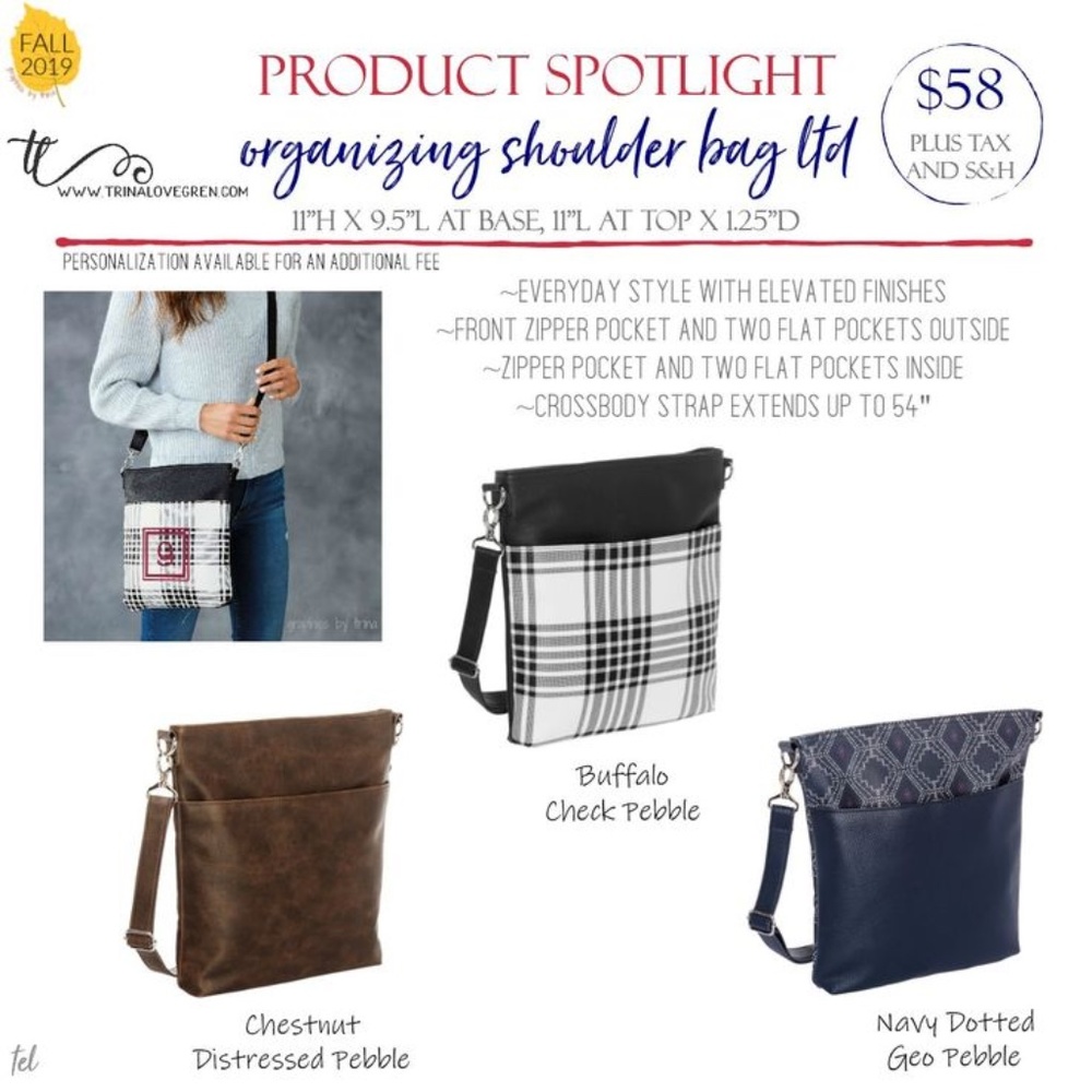 Thirty-one Organizing Shoulder Bag Ltd.